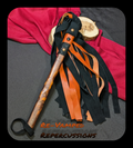 Black and Orange Long Flogger