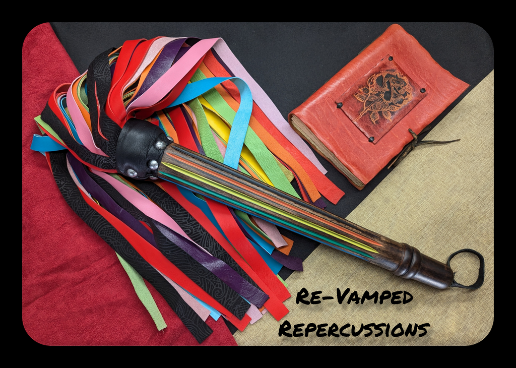 Heavy Rainbow Flogger