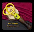 Yellow Rubber Loop Whacker