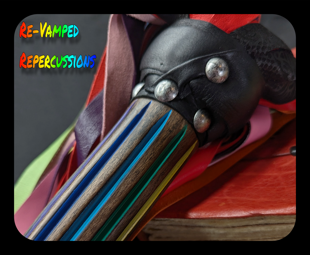 Heavy Rainbow Flogger